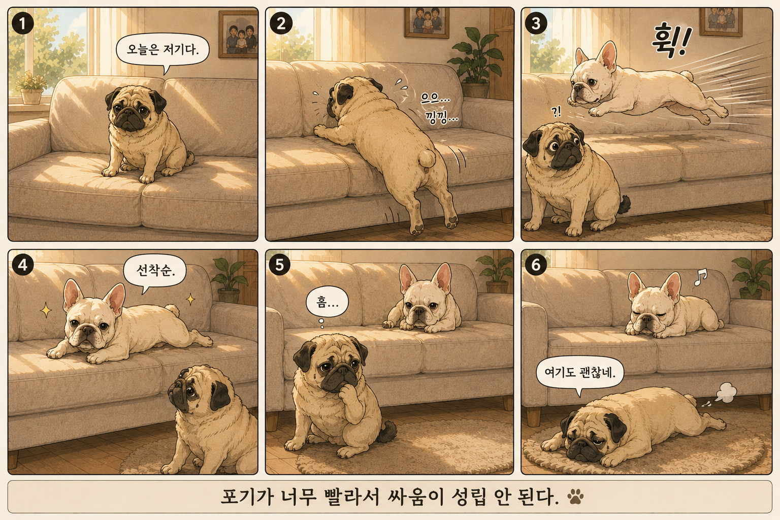 포기는 빠를수록 좋다